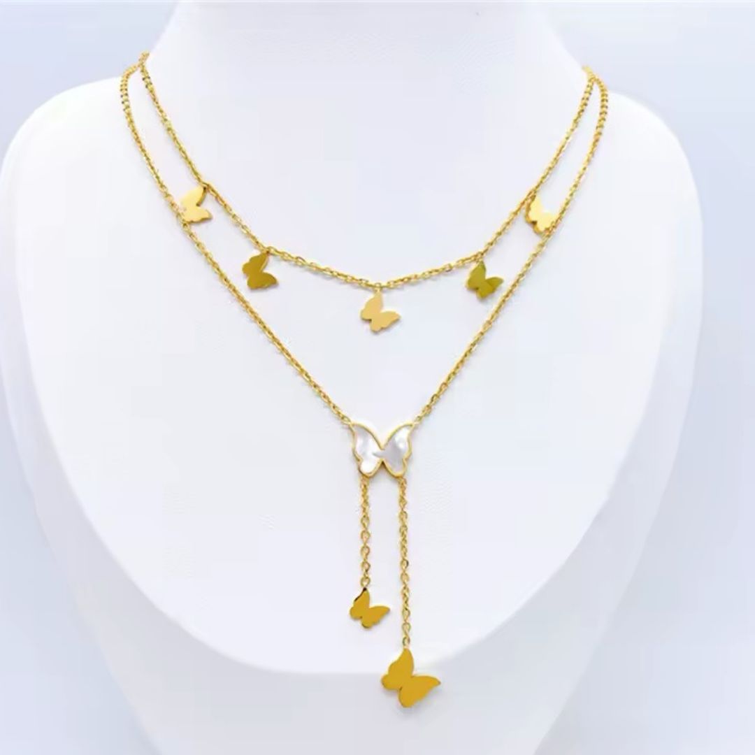 Butterfly Trace Necklace
