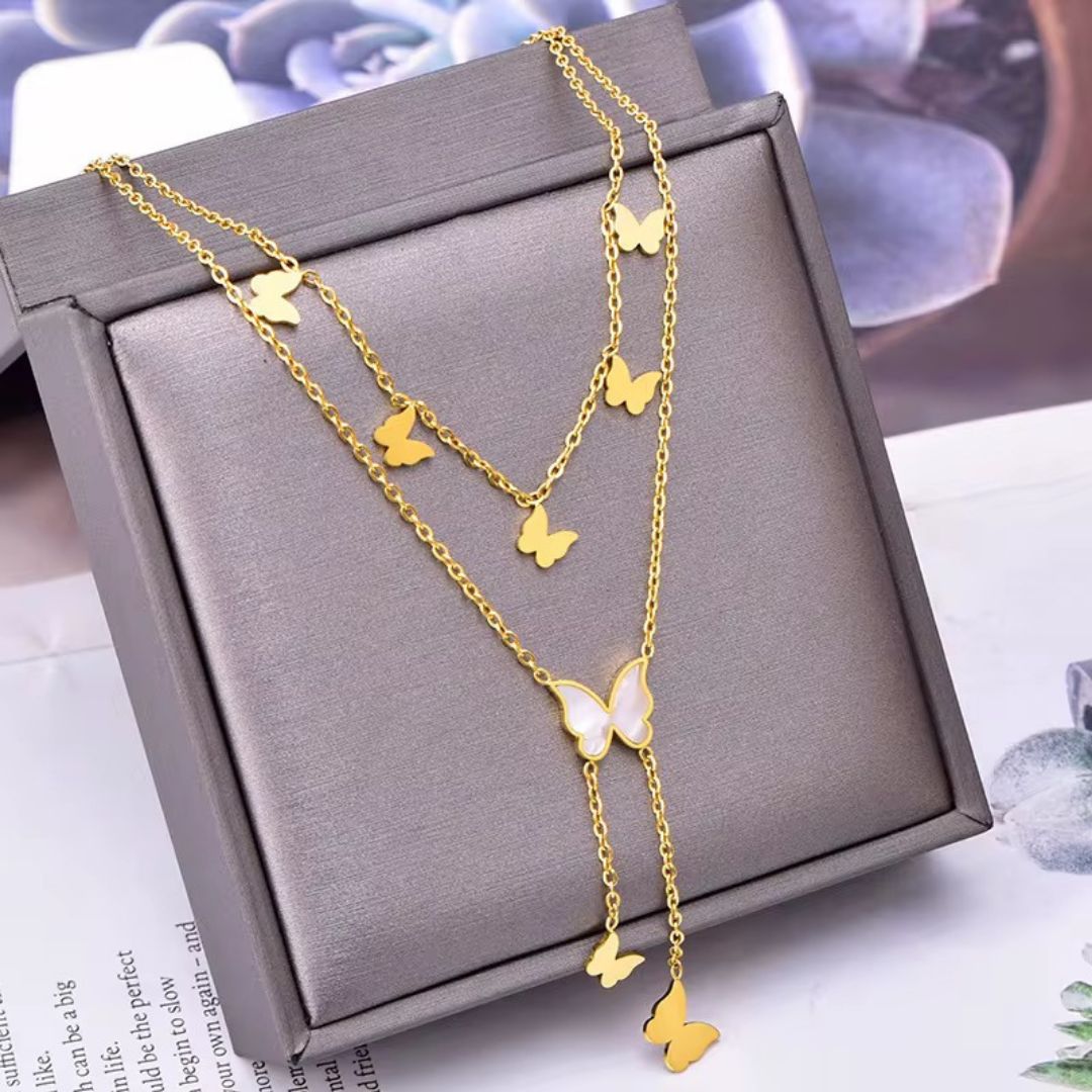 Butterfly Trace Necklace