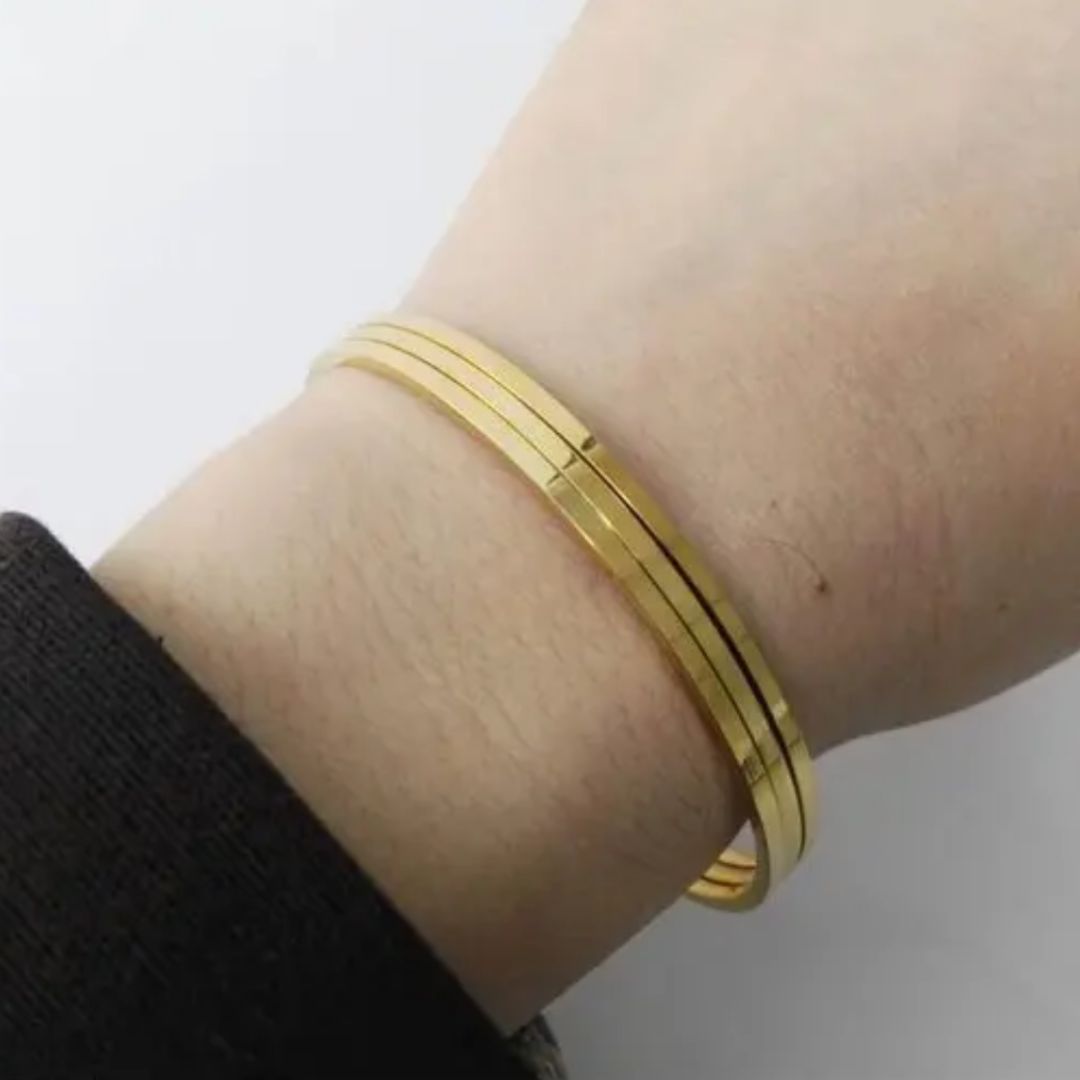 Esme Triple Bangle Bracelet