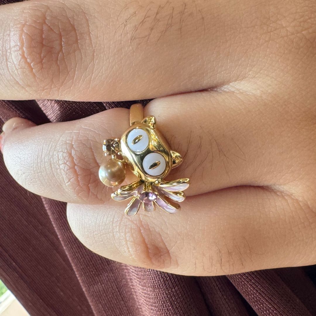 The Wise Owl Ring