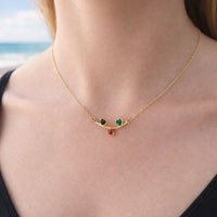 Amora Hearts Necklace