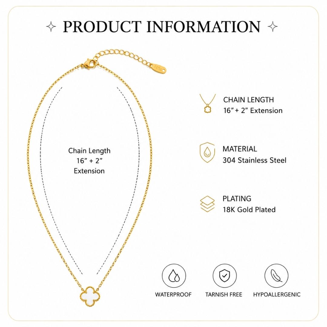 Kismat Clover Necklace
