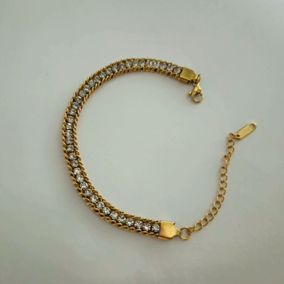 Silvia Tennis Bracelet