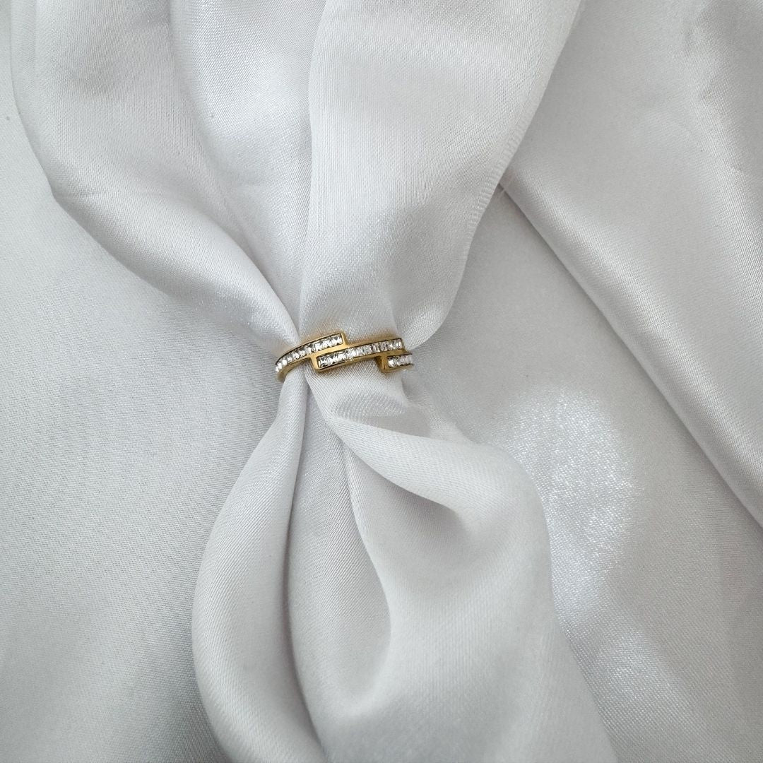 Golden Steps Ring