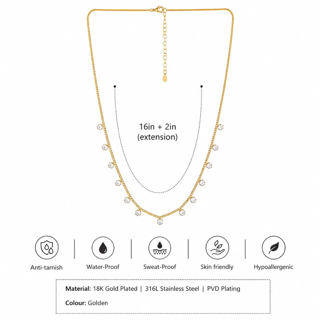 Crystal Rain Necklace