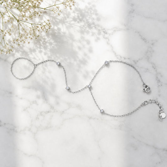 Nooré Silver Hand Chain