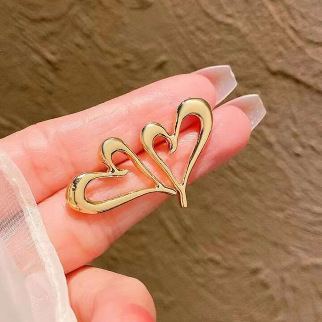 Aria Heart Earrings
