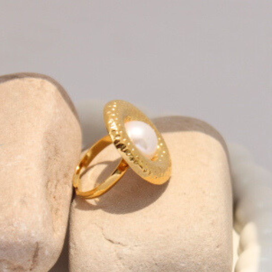 Pearl Anti-tarnish Ring (RG263)