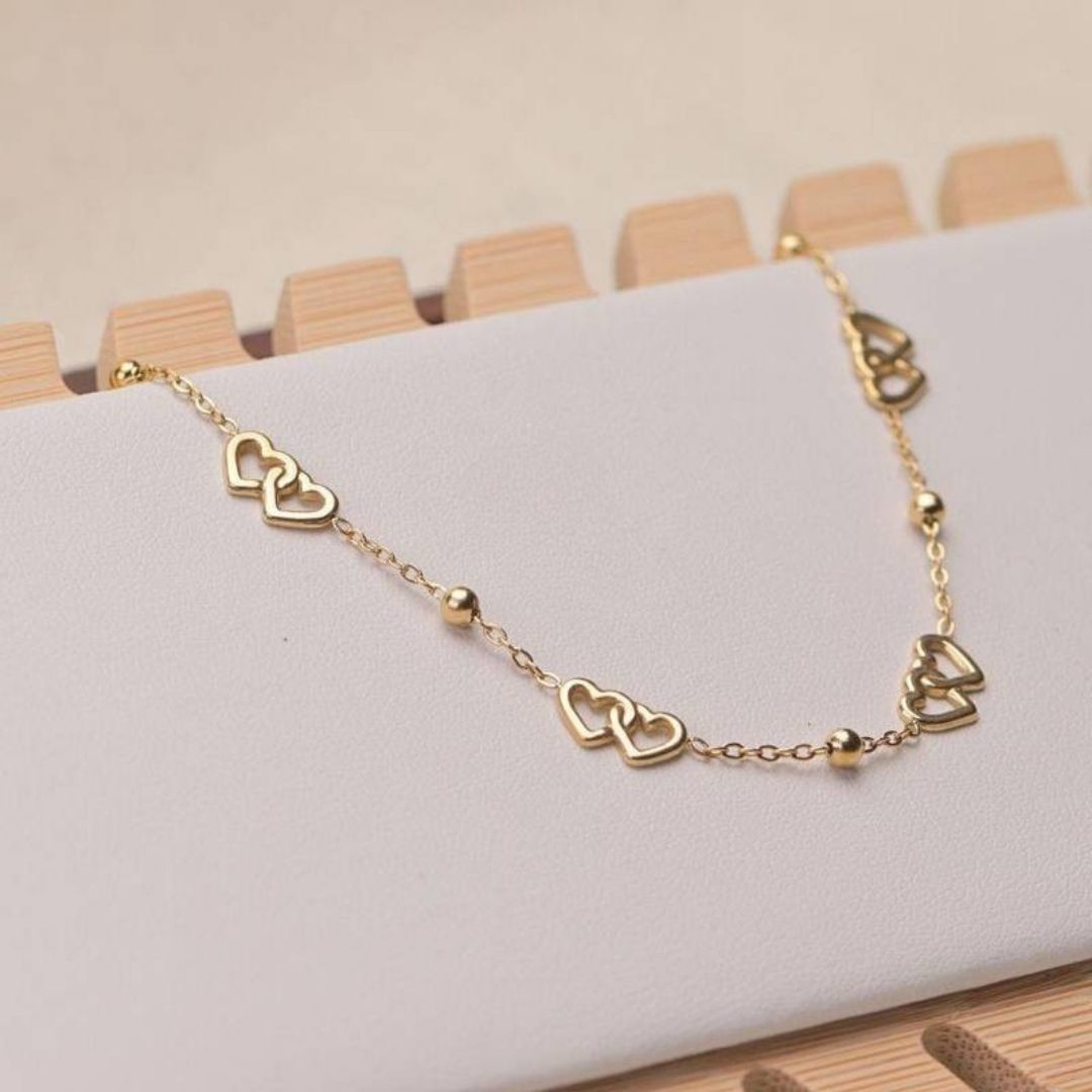 Serena Hearts Necklace