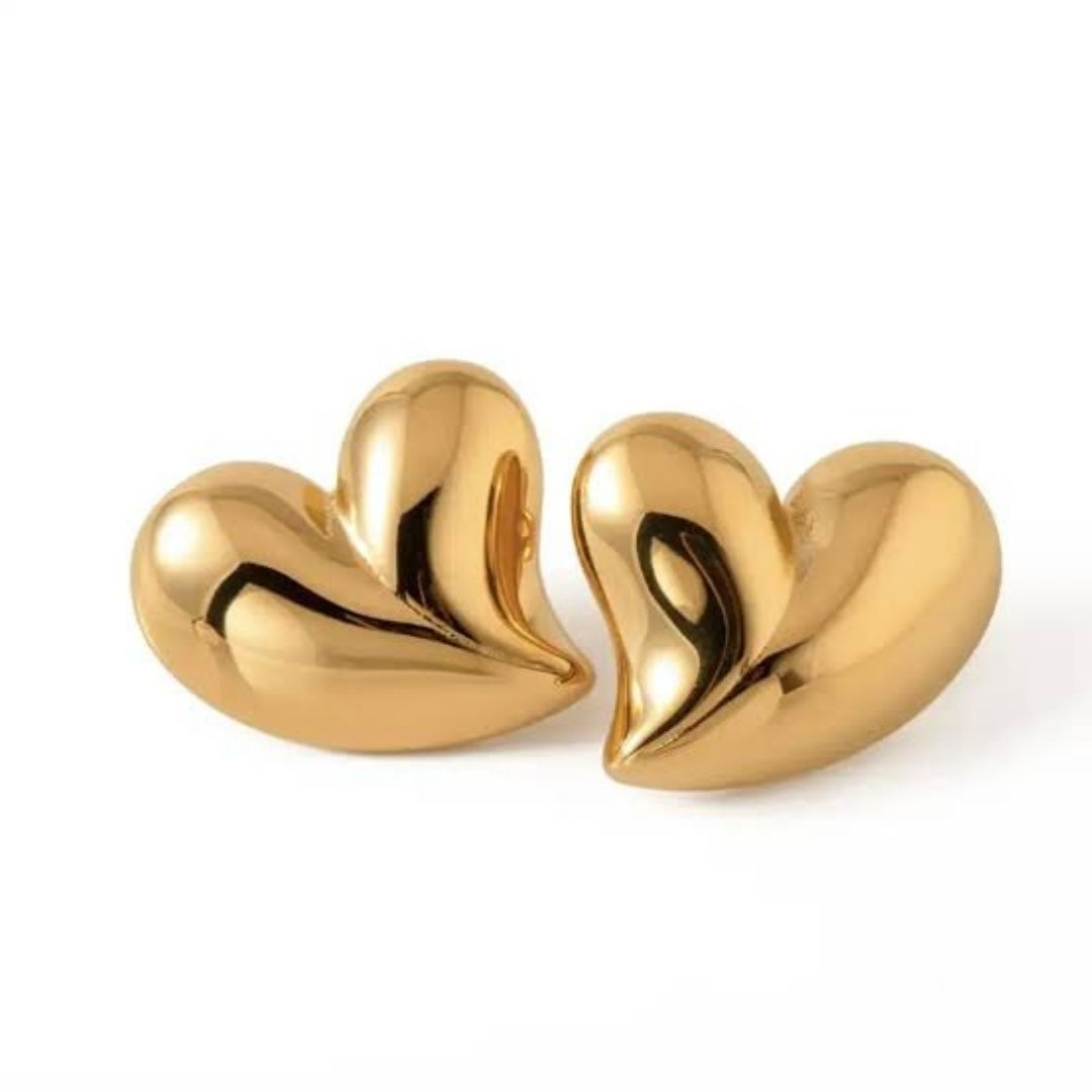 Broken Heart Anti-tarnish Earrings (ER133)