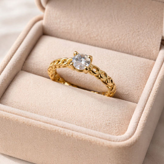 Hailey Solitaire Ring