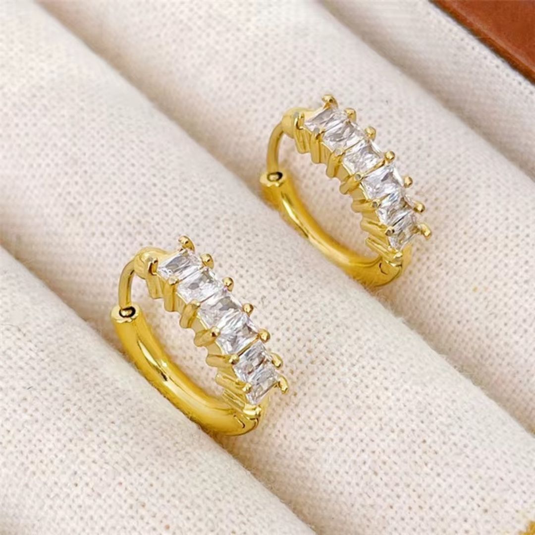 Radiant Row Earrings