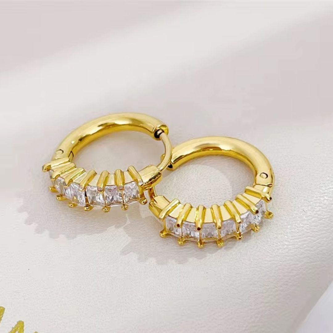 Radiant Row Earrings