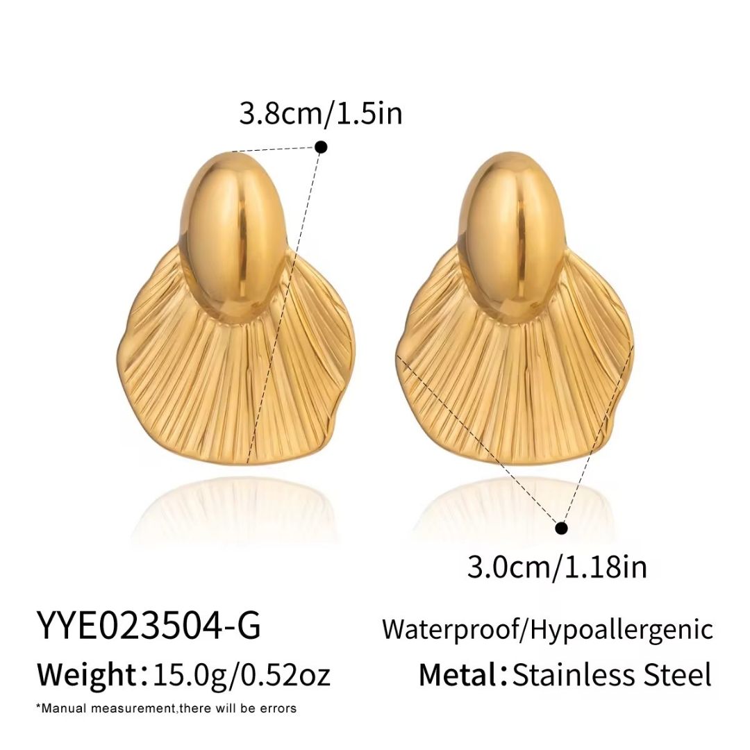 Golden Flutter Earrings