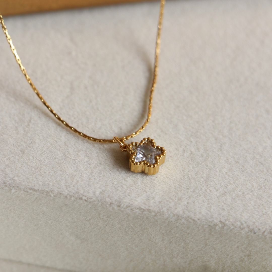 Glittering Star Necklace