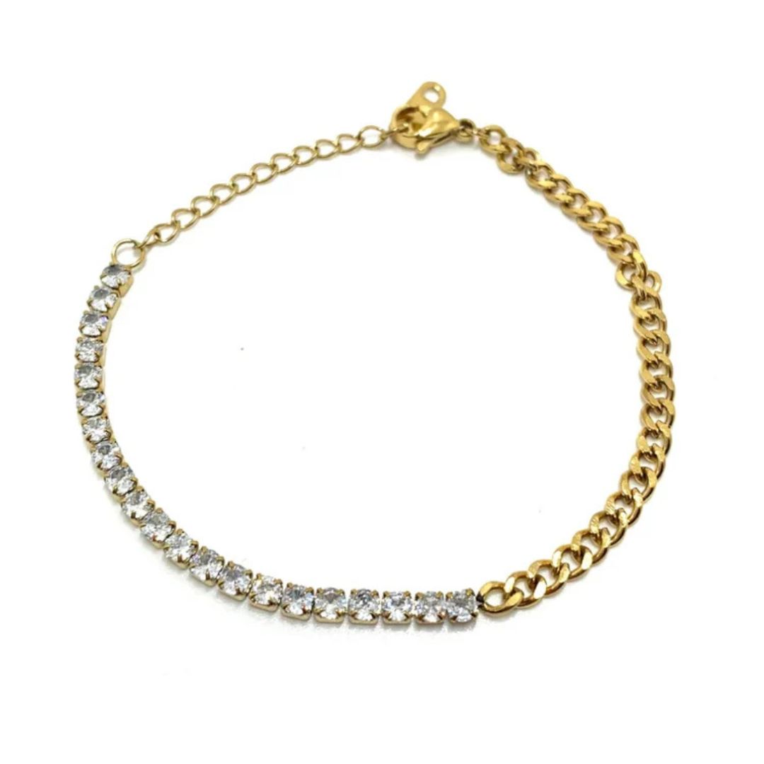 Semi Tennis Bracelet
