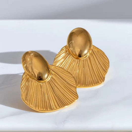 Golden Flutter Earrings