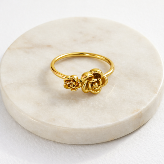 Twin Rose Ring