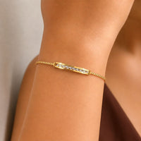 Solene Adjustable Stone Bracelet