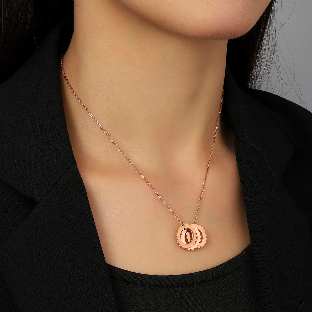 Ava Rose-Gold Anti-tarnish Necklace