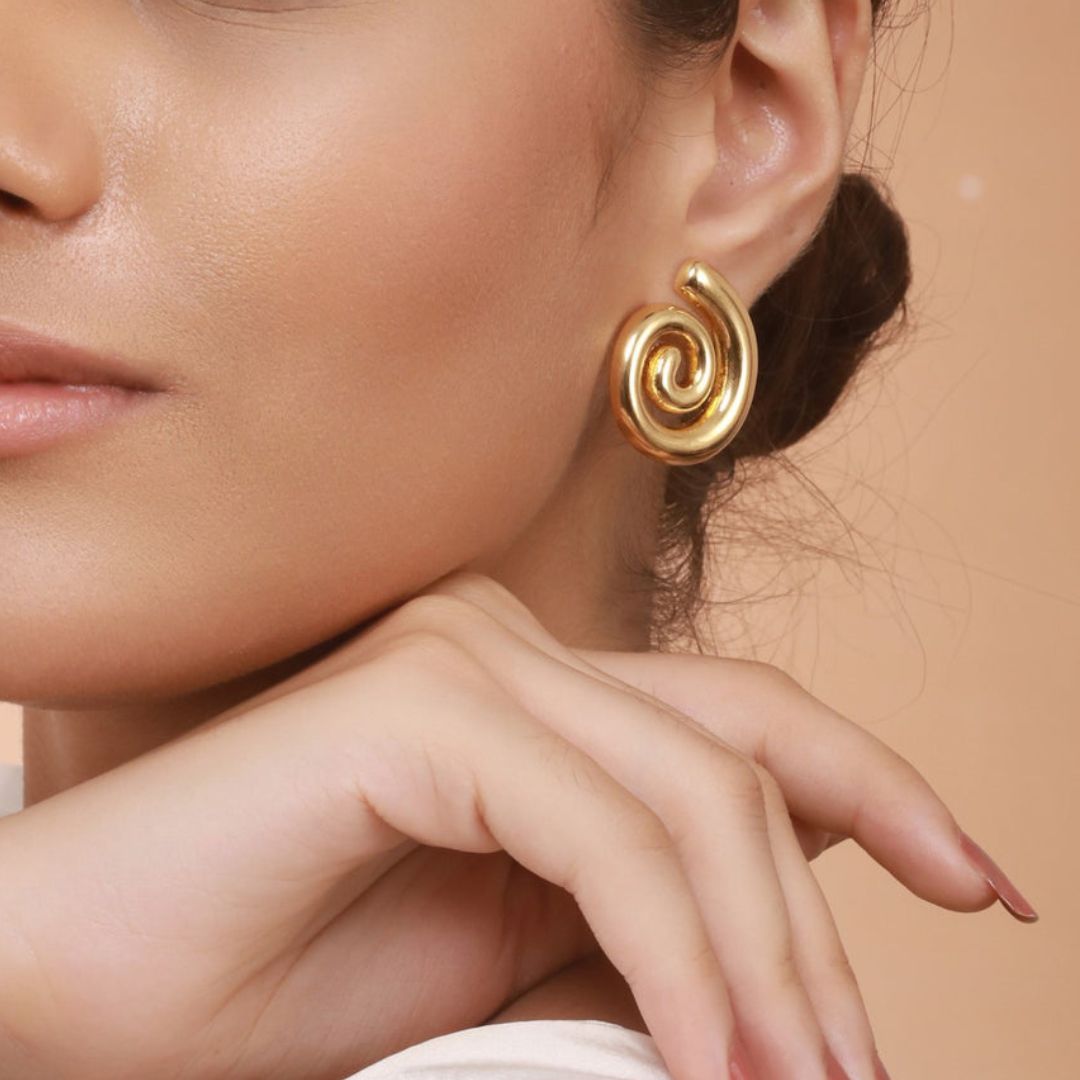 Krisha Swirl Earrings