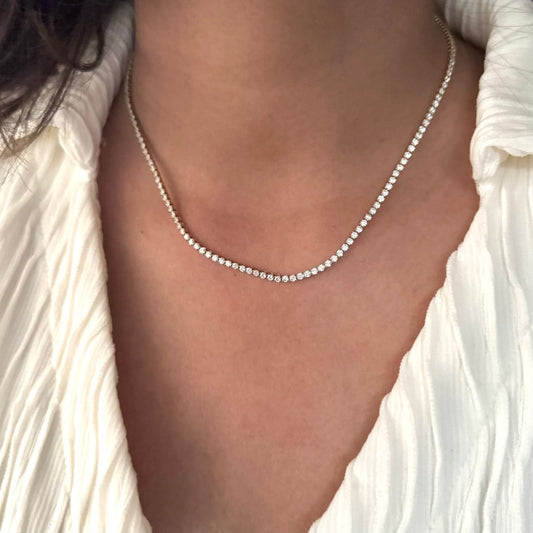 Sara Tennis Necklace