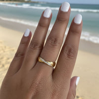 Serena Crystal Ring