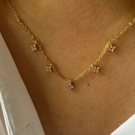 Golden Flutter Necklace