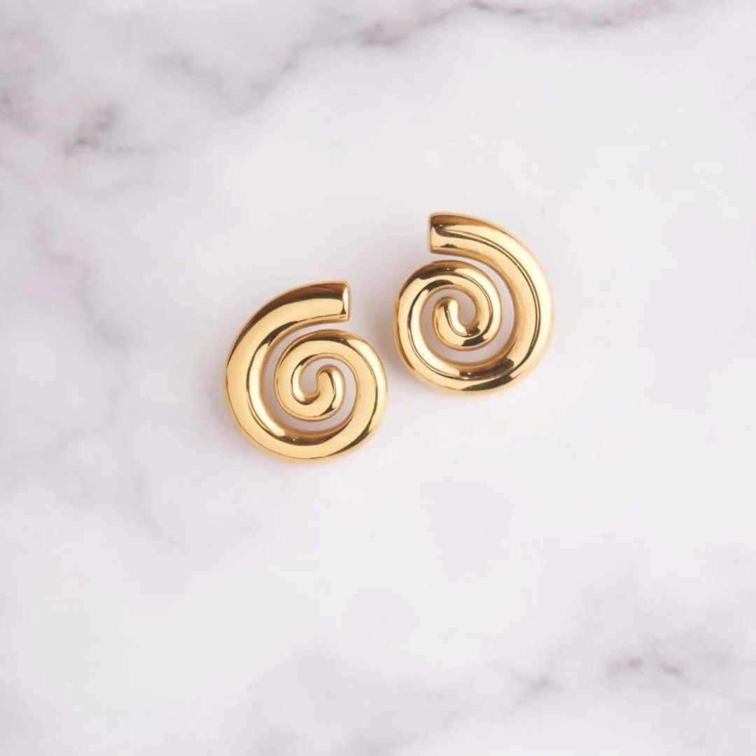 Krisha Swirl Earrings