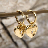 Sun Kissed Hoops Earrings