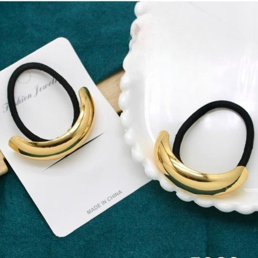 Gold Crescent Pony Cuff