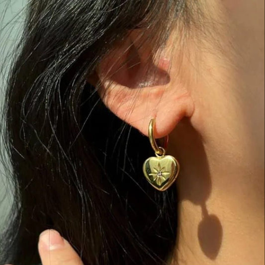 Sun Kissed Hoops Earrings