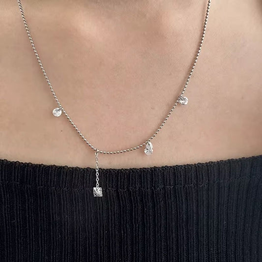 Crystal Drip Necklace