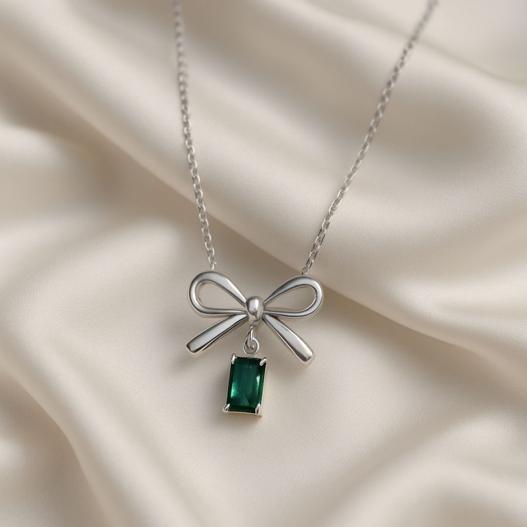 Aurora Bow Necklace