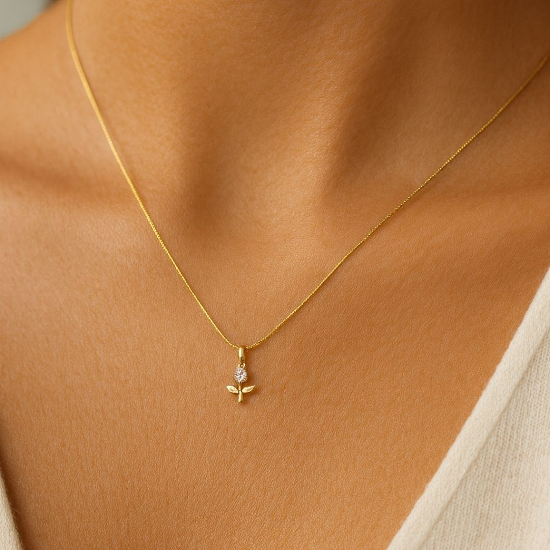 Rooted in Shine Necklace