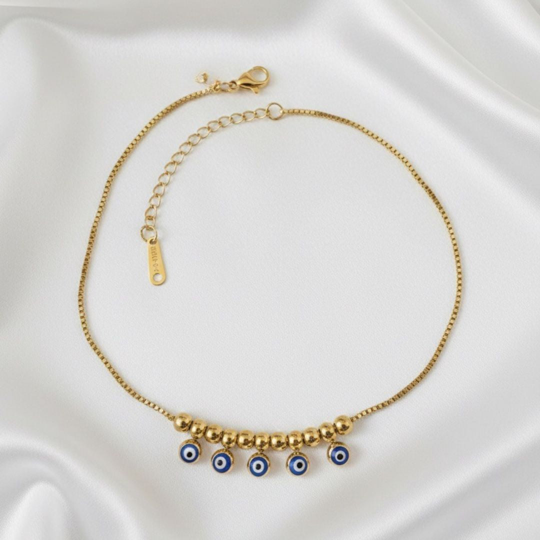 EvilEye Drops Anklet