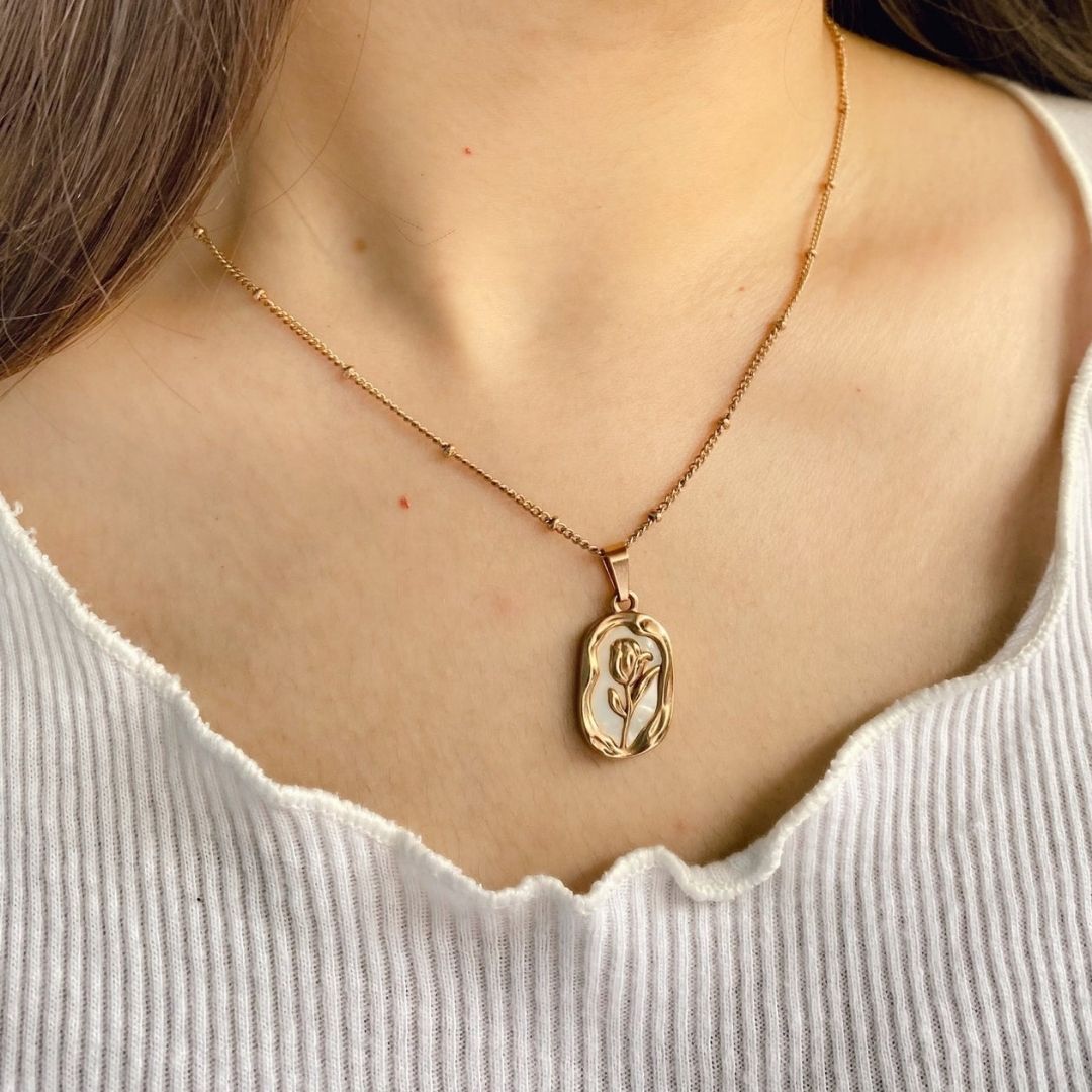 Elysian Rose Necklace