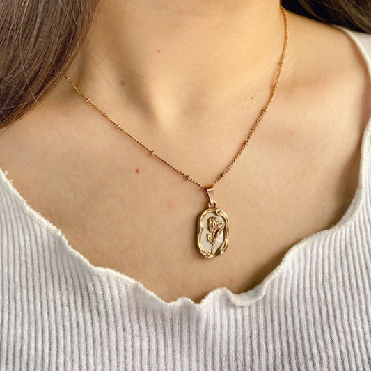 Elysian Rose Necklace