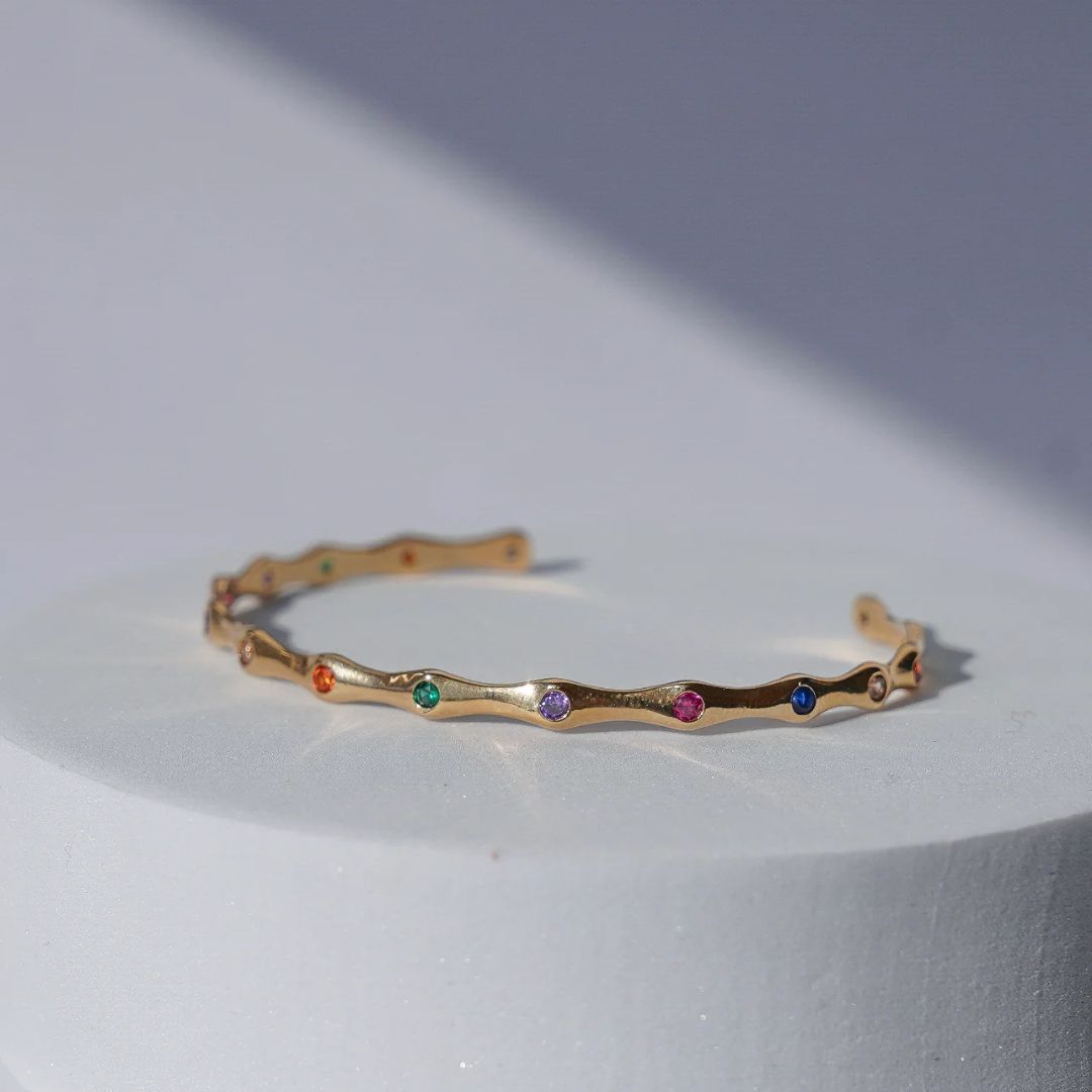 Multicolour Cuff Bracelet