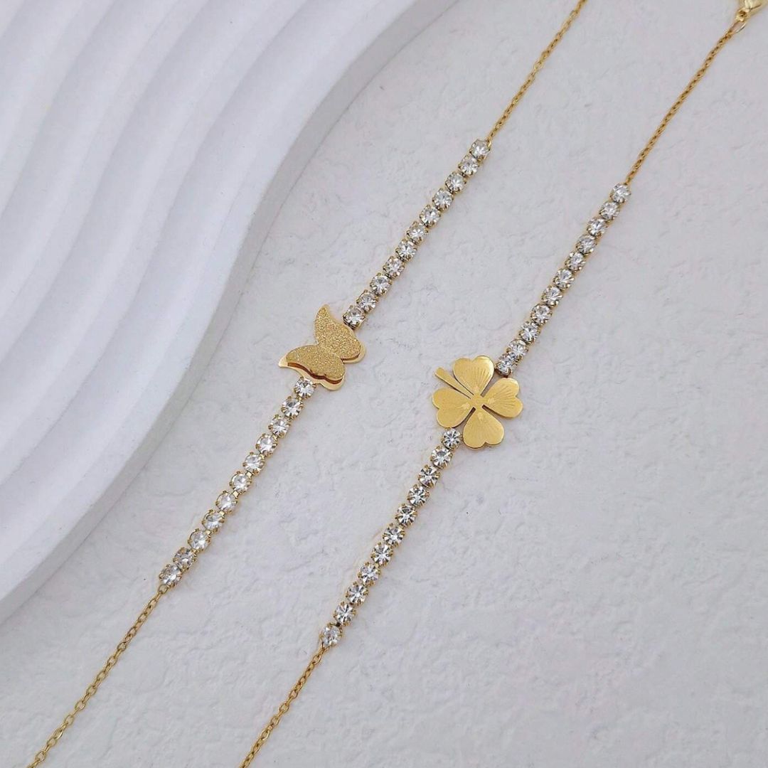Butterfly Tennis Bracelet