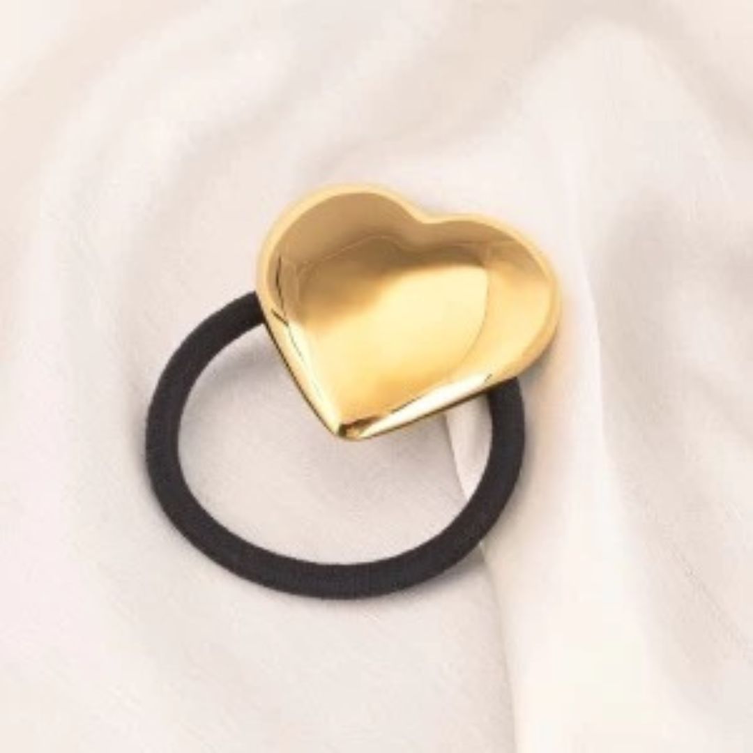 Golden Heart Pony Cuff