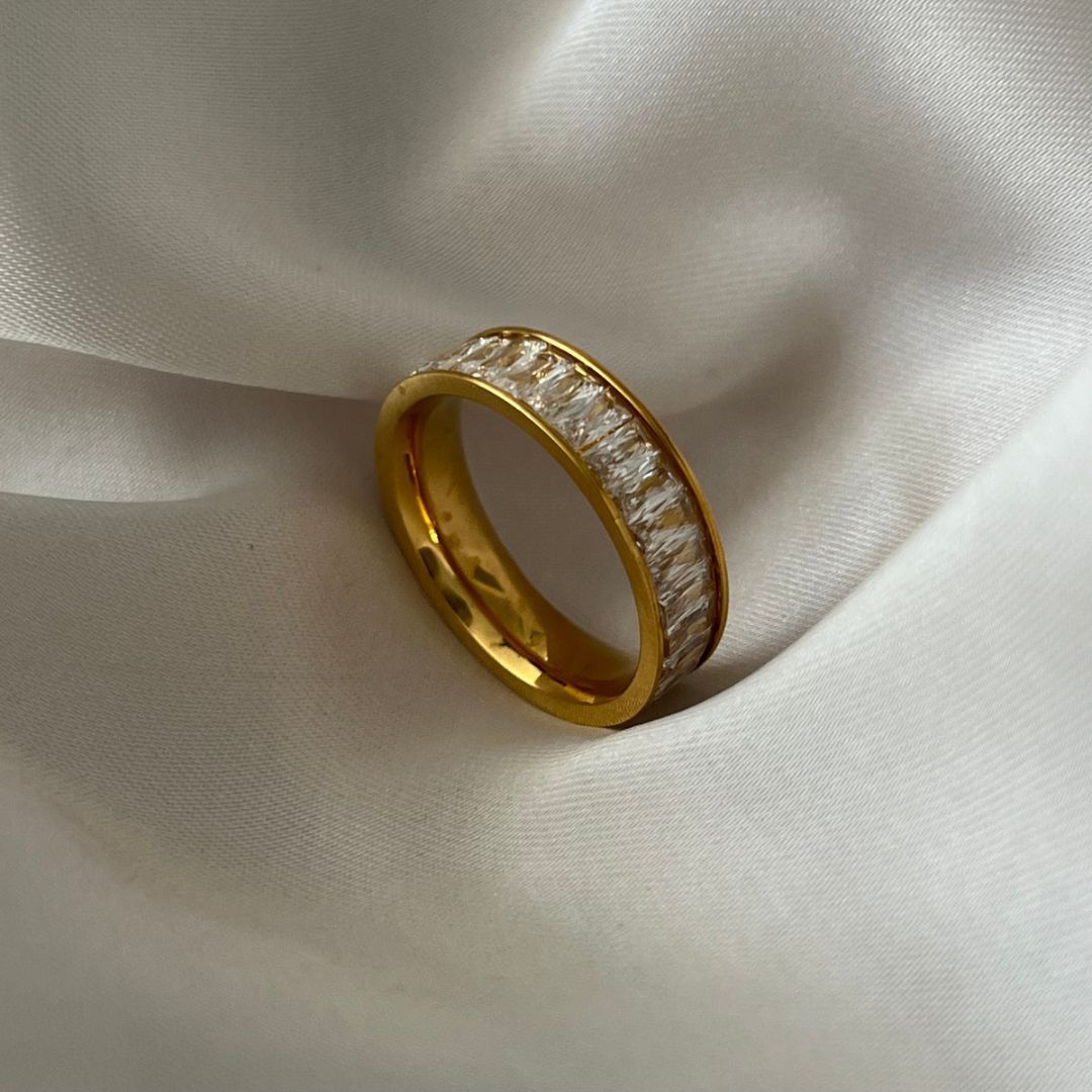 Prism Row Ring