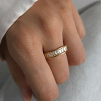 Prism Row Ring