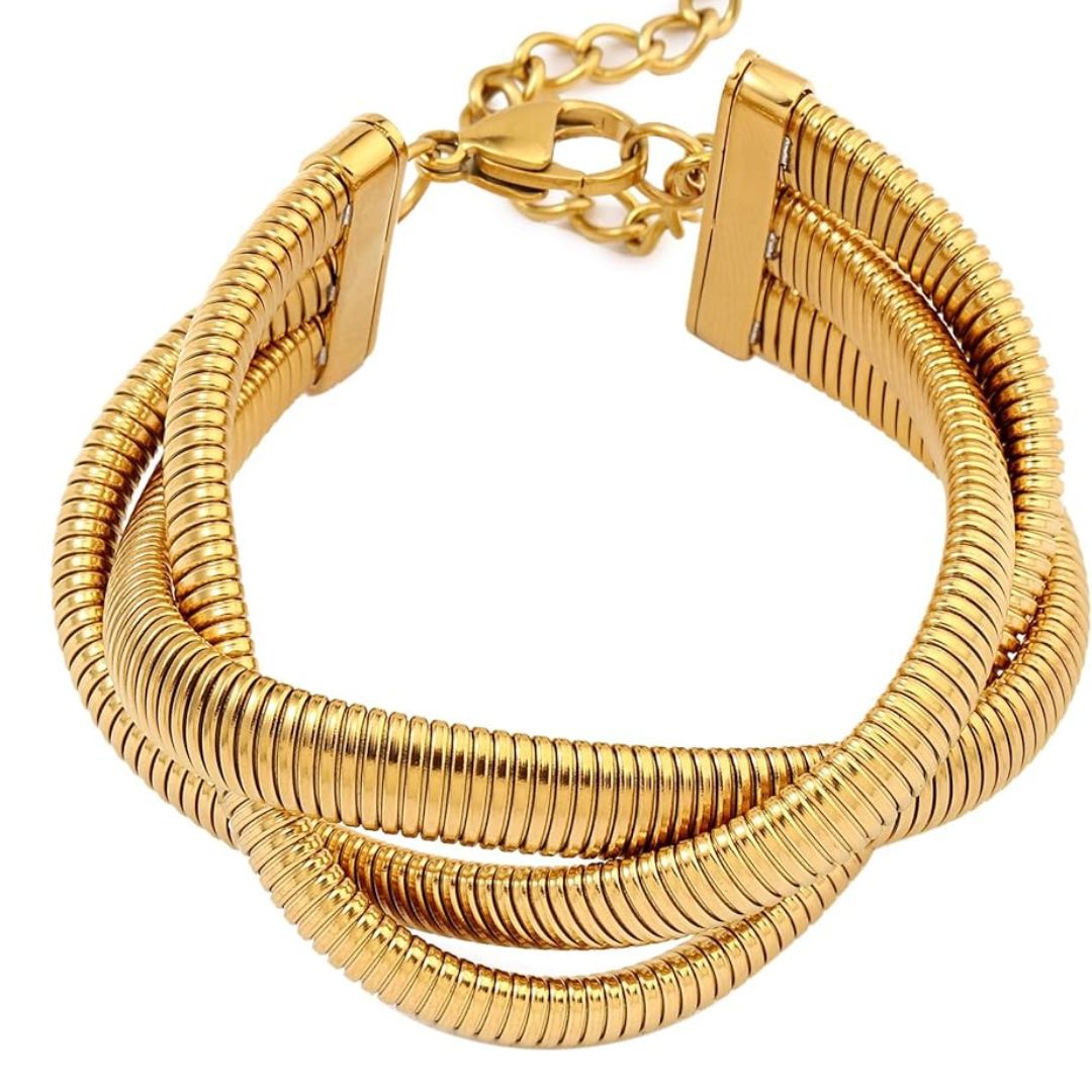 Triple Layer Statement Necklace