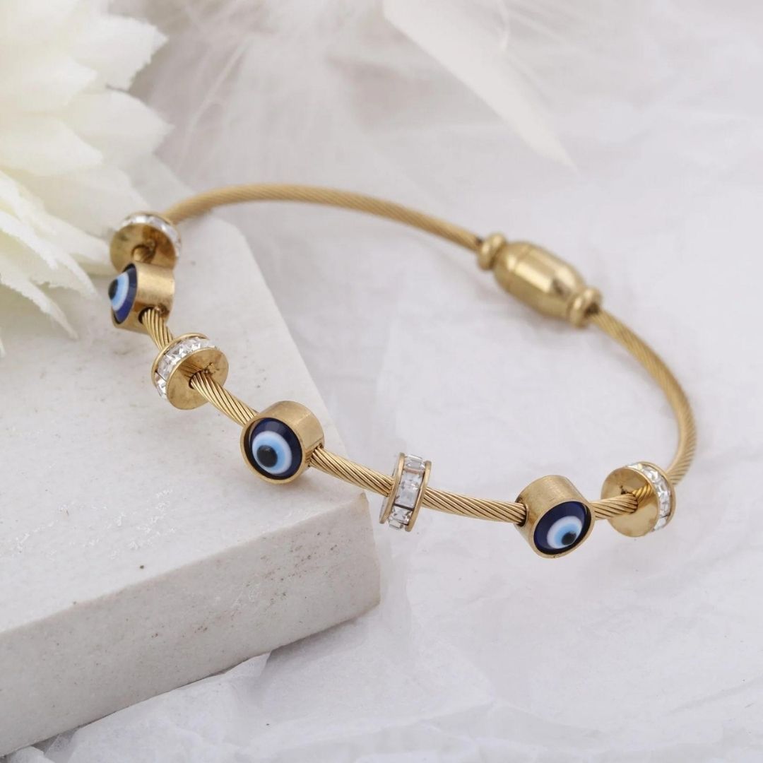 Bianca Evil Eye Bracelet (BL701) - Medium Size