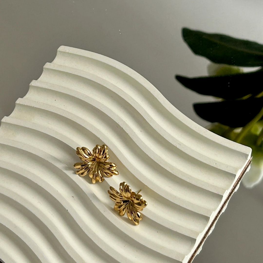 Wild flower Anti-tarnish Earrings (ER140)