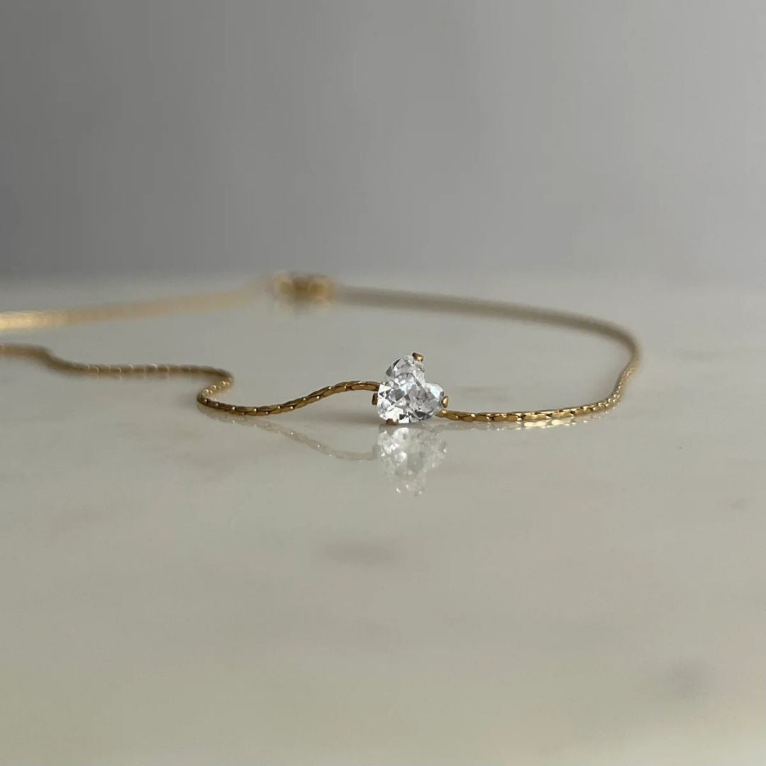 Heartlight Solitaire Necklace