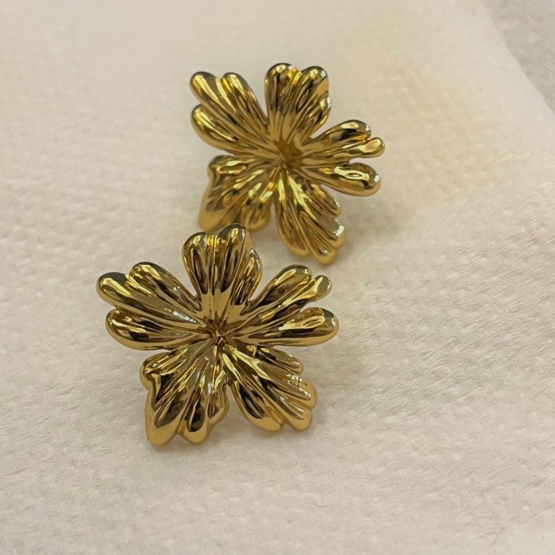 Wild flower Anti-tarnish Earrings (ER140)