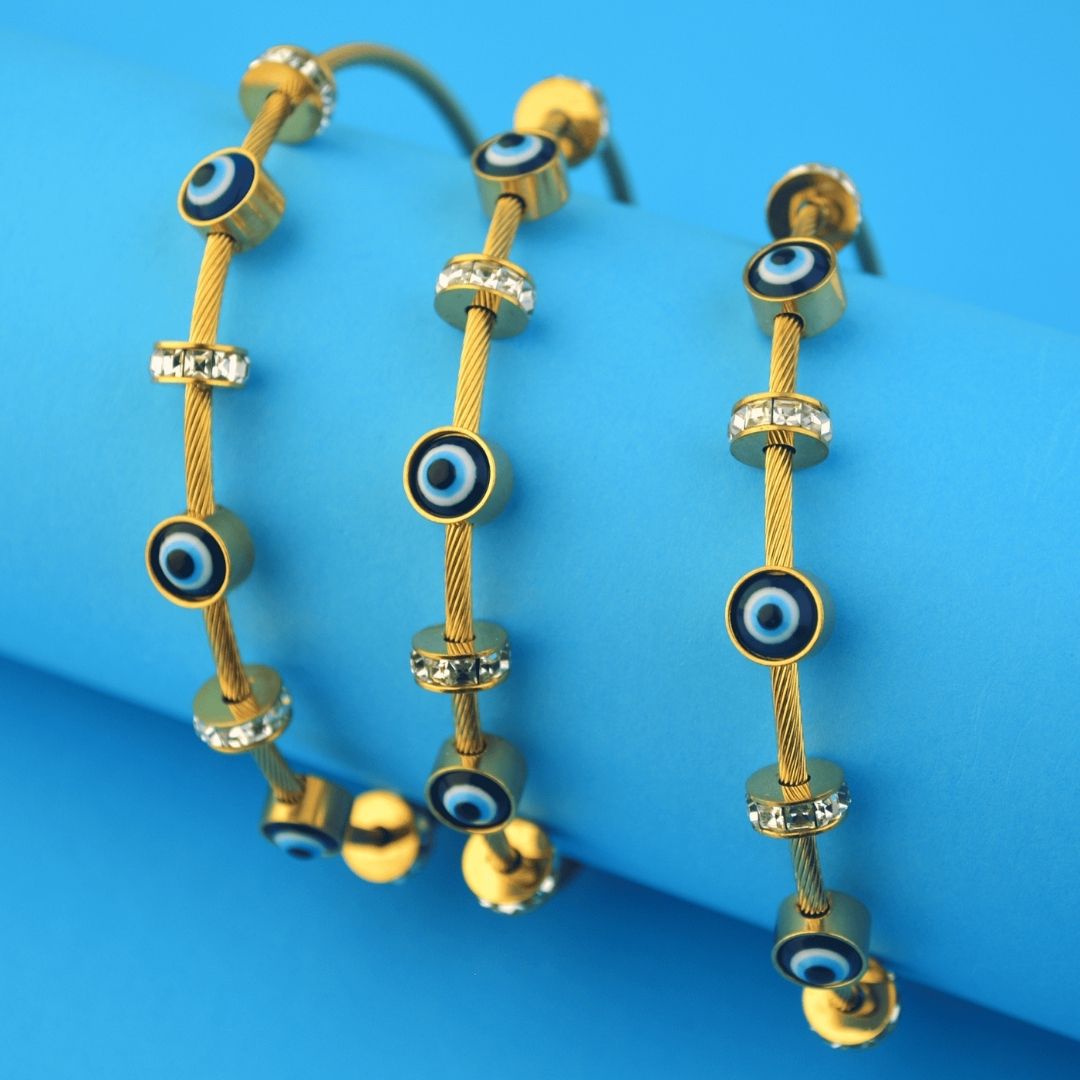 Bianca Evil Eye Bracelet (BL701) - Medium Size