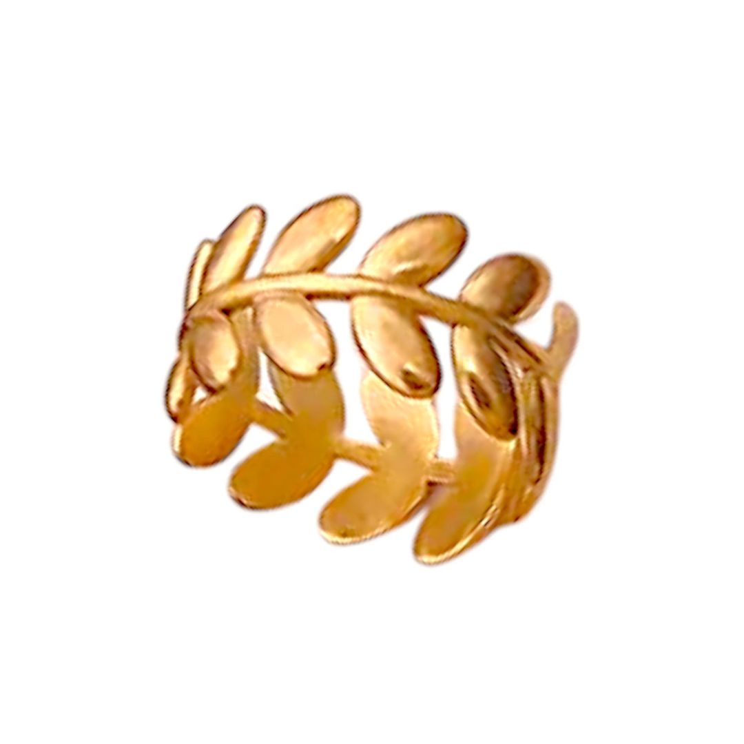 Golden Fern Ring